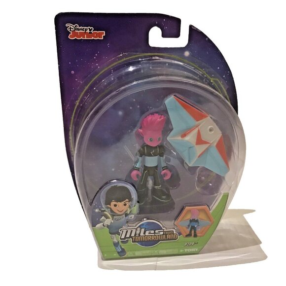 Disney Junior Miles From Tomorrowland Small Figures Set of 3 Miles Pipp Loretta - Picture 5 of 10